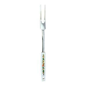 Spice Of Life Meat Serving Fork Ekco Mushrooms Vegetables Corning USA Vintage